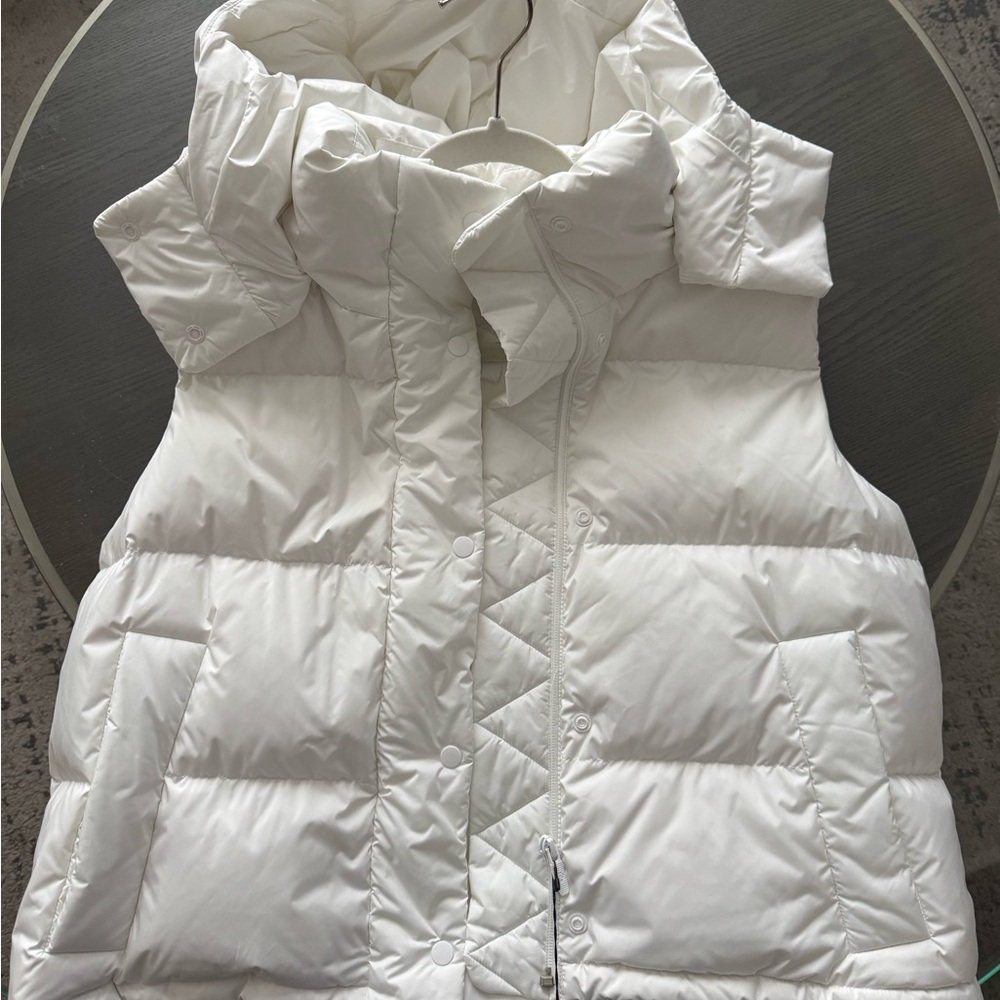 Lululemon Athletica White Puffer Jacket